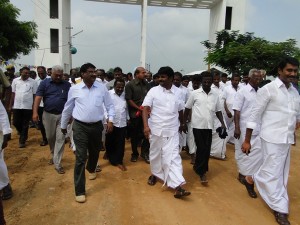 Bus Inauguration - Pudukottai to SRR Township