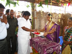 Bus Inauguration - Pudukottai to SRR Township