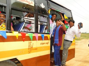 Bus Inauguration - Pudukottai to SRR Township