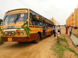 Bus Inauguration - Pudukottai to SRR Township